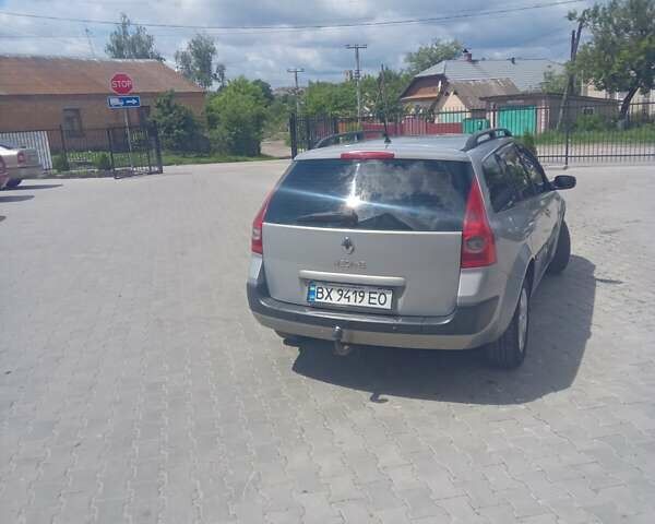 Серый Рено Меган, объемом двигателя 1.6 л и пробегом 266 тыс. км за 4300 $, фото 1 на Automoto.ua