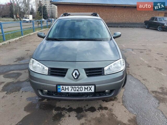 Серый Рено Меган, объемом двигателя 1.6 л и пробегом 230 тыс. км за 5000 $, фото 1 на Automoto.ua
