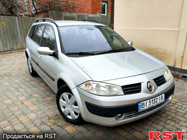 Серый Рено Меган, объемом двигателя 1.4 л и пробегом 193 тыс. км за 4500 $, фото 1 на Automoto.ua