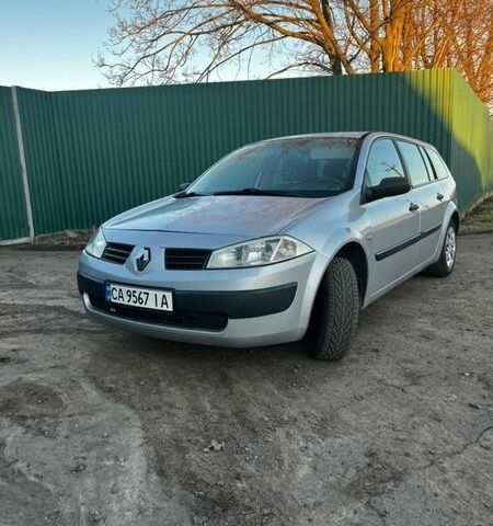 Серый Рено Меган, объемом двигателя 1.6 л и пробегом 219 тыс. км за 4950 $, фото 1 на Automoto.ua