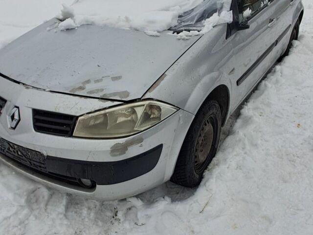 Серый Рено Меган, объемом двигателя 1.6 л и пробегом 220 тыс. км за 1600 $, фото 1 на Automoto.ua