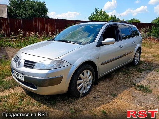 Серый Рено Меган, объемом двигателя 1.5 л и пробегом 260 тыс. км за 4400 $, фото 1 на Automoto.ua