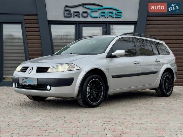 Сірий Рено Меган, об'ємом двигуна 1.6 л та пробігом 317 тис. км за 5500 $, фото 1 на Automoto.ua