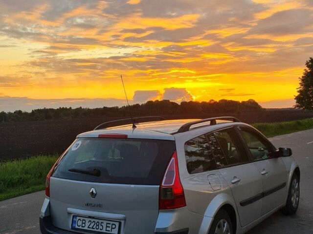 Серый Рено Меган, объемом двигателя 1.4 л и пробегом 210 тыс. км за 5500 $, фото 1 на Automoto.ua