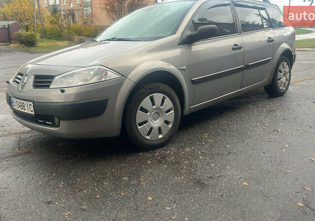 Сірий Рено Меган, об'ємом двигуна 1.6 л та пробігом 260 тис. км за 4600 $, фото 1 на Automoto.ua