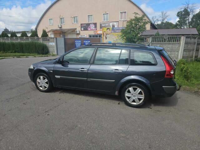 Серый Рено Меган, объемом двигателя 2 л и пробегом 299 тыс. км за 4900 $, фото 1 на Automoto.ua