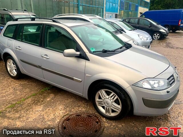 Сірий Рено Меган, об'ємом двигуна 1.6 л та пробігом 221 тис. км за 6000 $, фото 1 на Automoto.ua