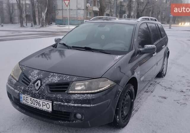 Сірий Рено Меган, об'ємом двигуна 1.6 л та пробігом 188 тис. км за 5300 $, фото 1 на Automoto.ua