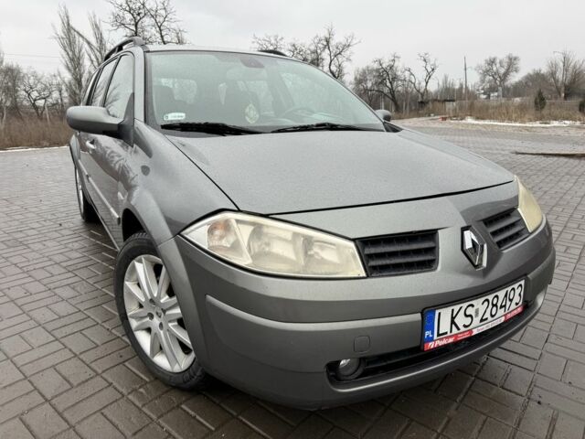 Серый Рено Меган, объемом двигателя 1.9 л и пробегом 323 тыс. км за 2509 $, фото 1 на Automoto.ua