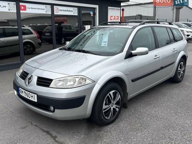 Сірий Рено Меган, об'ємом двигуна 1.6 л та пробігом 250 тис. км за 5400 $, фото 1 на Automoto.ua