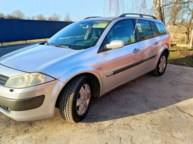Сірий Рено Меган, об'ємом двигуна 1.9 л та пробігом 330 тис. км за 3598 $, фото 1 на Automoto.ua