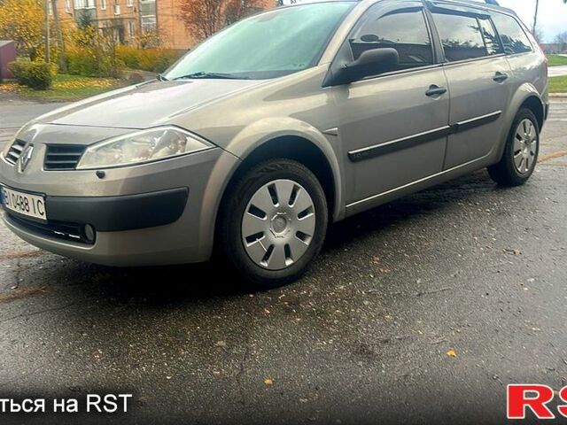 Сірий Рено Меган, об'ємом двигуна 1.6 л та пробігом 260 тис. км за 4600 $, фото 1 на Automoto.ua