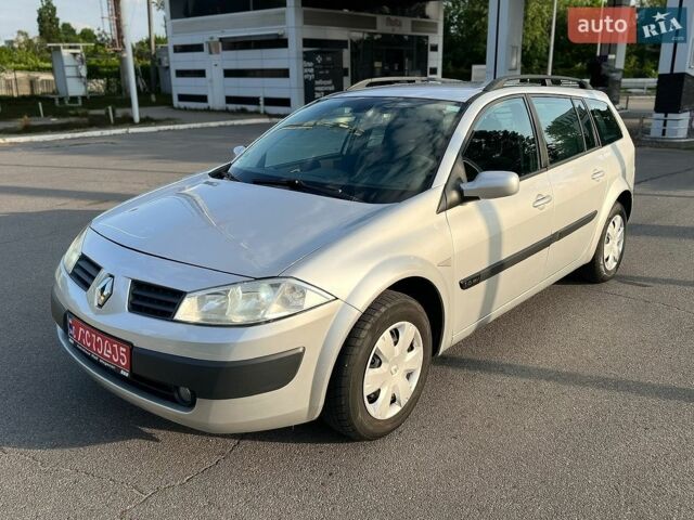 Сірий Рено Меган, об'ємом двигуна 1.6 л та пробігом 223 тис. км за 5100 $, фото 1 на Automoto.ua