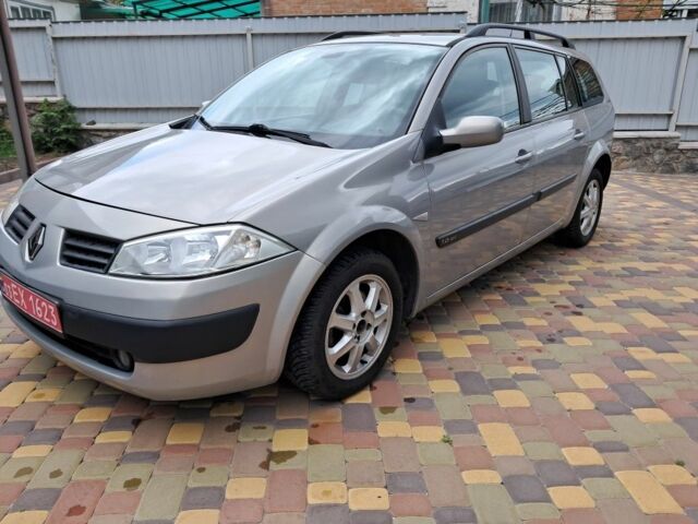 Сірий Рено Меган, об'ємом двигуна 1.6 л та пробігом 160 тис. км за 5300 $, фото 1 на Automoto.ua