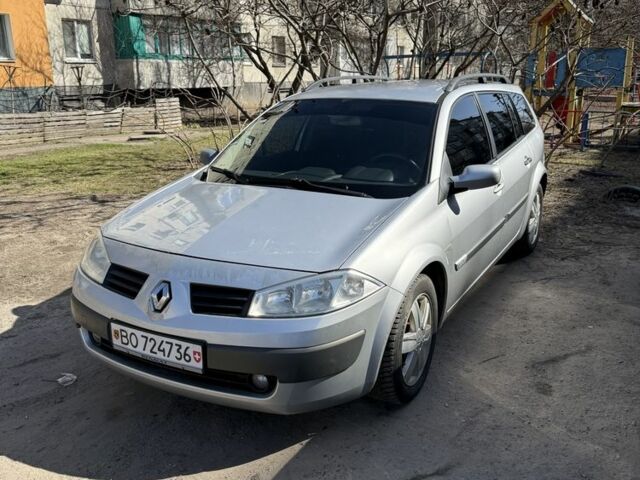 Серый Рено Меган, объемом двигателя 1.9 л и пробегом 245 тыс. км за 3000 $, фото 1 на Automoto.ua