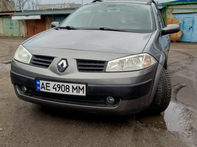 Серый Рено Меган, объемом двигателя 1.6 л и пробегом 290 тыс. км за 4750 $, фото 1 на Automoto.ua