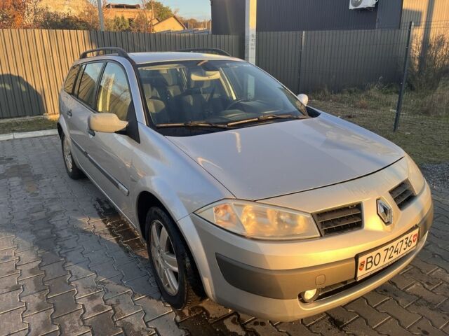 Серый Рено Меган, объемом двигателя 1.9 л и пробегом 237 тыс. км за 2600 $, фото 1 на Automoto.ua