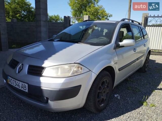 Серый Рено Меган, объемом двигателя 1.5 л и пробегом 260 тыс. км за 3900 $, фото 1 на Automoto.ua