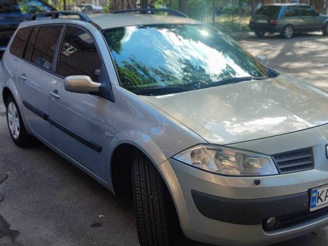 Серый Рено Меган, объемом двигателя 1.6 л и пробегом 334 тыс. км за 4000 $, фото 1 на Automoto.ua