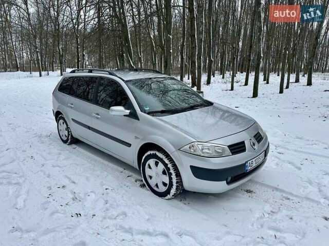 Сірий Рено Меган, об'ємом двигуна 1.6 л та пробігом 175 тис. км за 5399 $, фото 1 на Automoto.ua