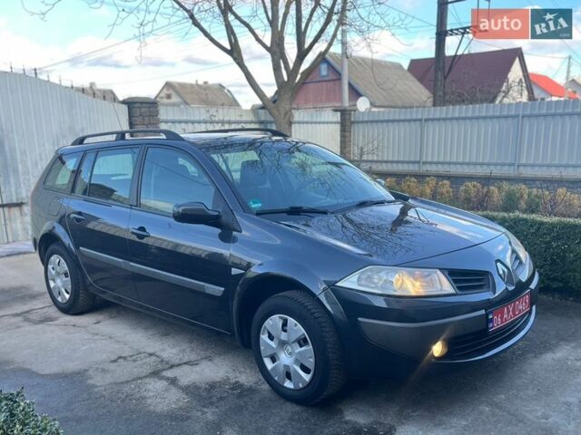 Серый Рено Меган, объемом двигателя 1.6 л и пробегом 181 тыс. км за 5299 $, фото 1 на Automoto.ua