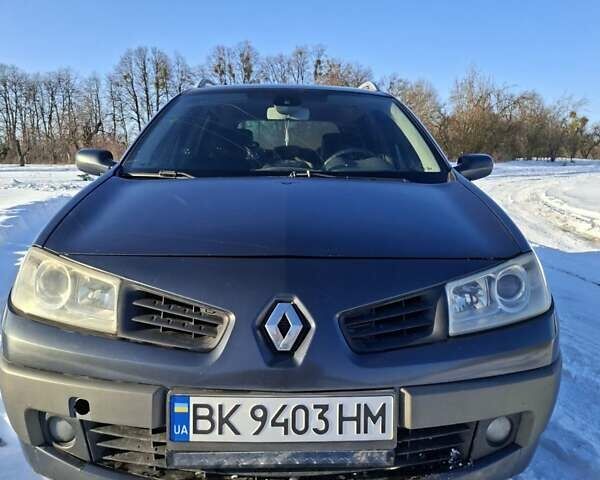 Сірий Рено Меган, об'ємом двигуна 1.46 л та пробігом 338 тис. км за 4200 $, фото 1 на Automoto.ua