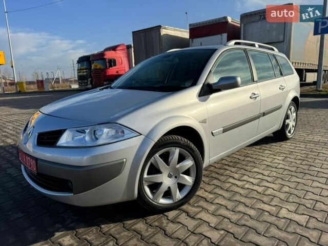 Серый Рено Меган, объемом двигателя 1.6 л и пробегом 133 тыс. км за 6450 $, фото 1 на Automoto.ua