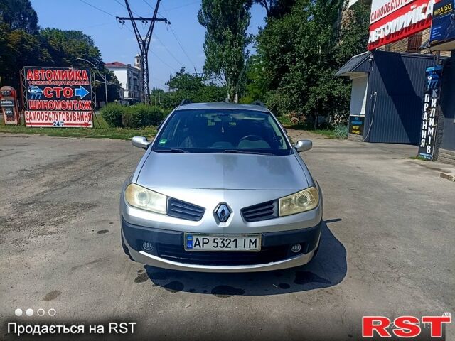 Сірий Рено Меган, об'ємом двигуна 1.6 л та пробігом 208 тис. км за 4799 $, фото 1 на Automoto.ua