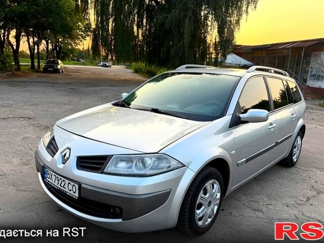 Серый Рено Меган, объемом двигателя 1.5 л и пробегом 240 тыс. км за 5000 $, фото 1 на Automoto.ua