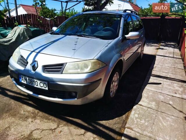 Серый Рено Меган, объемом двигателя 1.87 л и пробегом 214 тыс. км за 4350 $, фото 1 на Automoto.ua