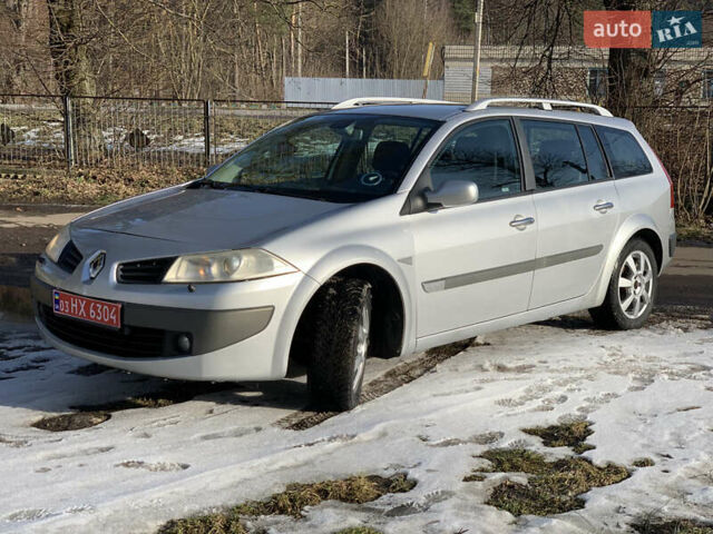 Сірий Рено Меган, об'ємом двигуна 1.6 л та пробігом 263 тис. км за 4950 $, фото 1 на Automoto.ua