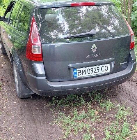 Сірий Рено Меган, об'ємом двигуна 1.6 л та пробігом 186 тис. км за 6000 $, фото 1 на Automoto.ua