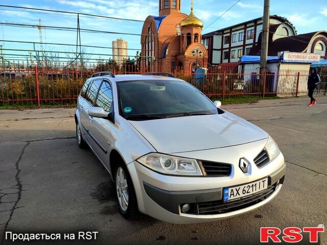 Серый Рено Меган, объемом двигателя 1.6 л и пробегом 267 тыс. км за 4800 $, фото 1 на Automoto.ua