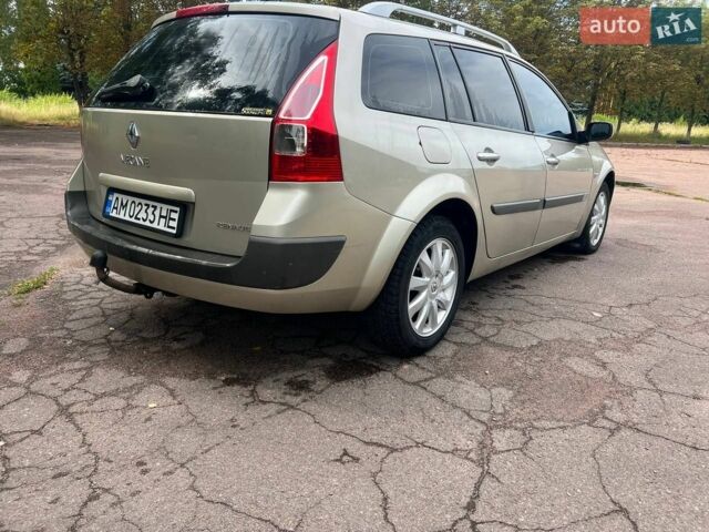Сірий Рено Меган, об'ємом двигуна 2 л та пробігом 285 тис. км за 4300 $, фото 1 на Automoto.ua