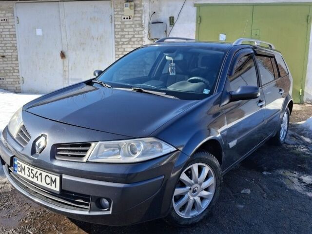 Серый Рено Меган, объемом двигателя 1.6 л и пробегом 255 тыс. км за 5700 $, фото 1 на Automoto.ua