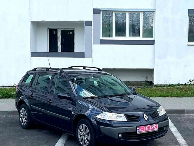 Серый Рено Меган, объемом двигателя 1.6 л и пробегом 209 тыс. км за 5599 $, фото 1 на Automoto.ua
