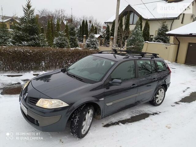 Сірий Рено Меган, об'ємом двигуна 1.6 л та пробігом 190 тис. км за 5700 $, фото 1 на Automoto.ua