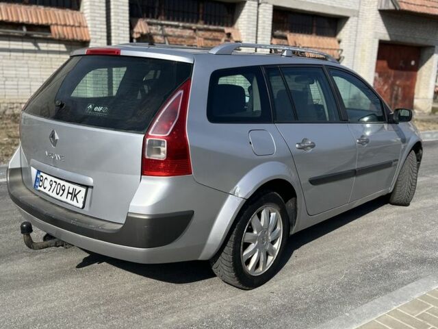 Серый Рено Меган, объемом двигателя 1.9 л и пробегом 340 тыс. км за 3400 $, фото 1 на Automoto.ua