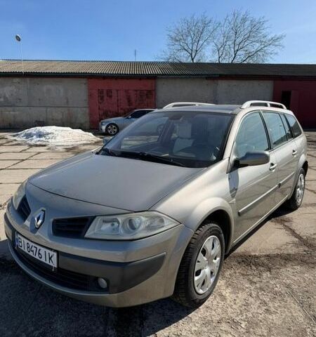 Серый Рено Меган, объемом двигателя 1.6 л и пробегом 179 тыс. км за 6500 $, фото 1 на Automoto.ua