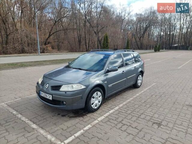 Сірий Рено Меган, об'ємом двигуна 1.6 л та пробігом 202 тис. км за 5500 $, фото 1 на Automoto.ua