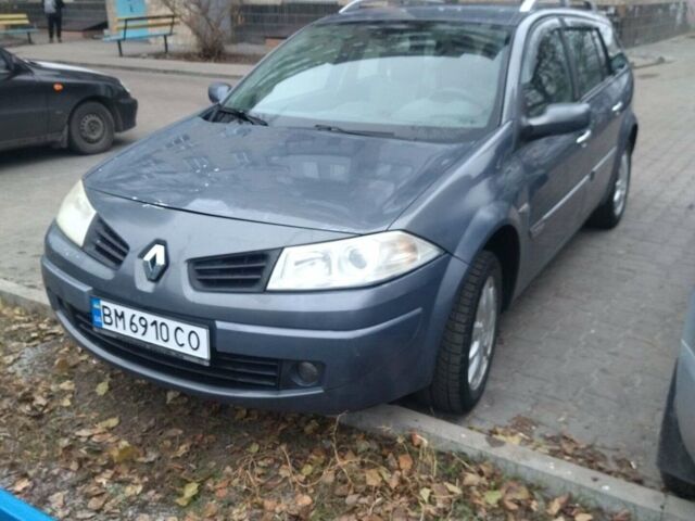 Сірий Рено Меган, об'ємом двигуна 1.6 л та пробігом 214 тис. км за 5000 $, фото 1 на Automoto.ua