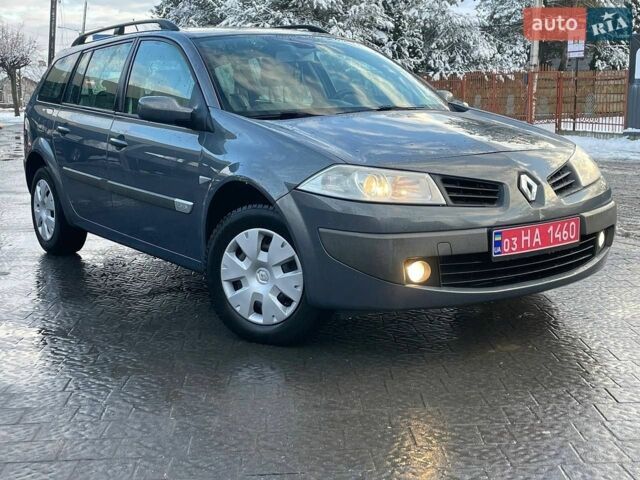 Сірий Рено Меган, об'ємом двигуна 1.6 л та пробігом 247 тис. км за 5200 $, фото 1 на Automoto.ua