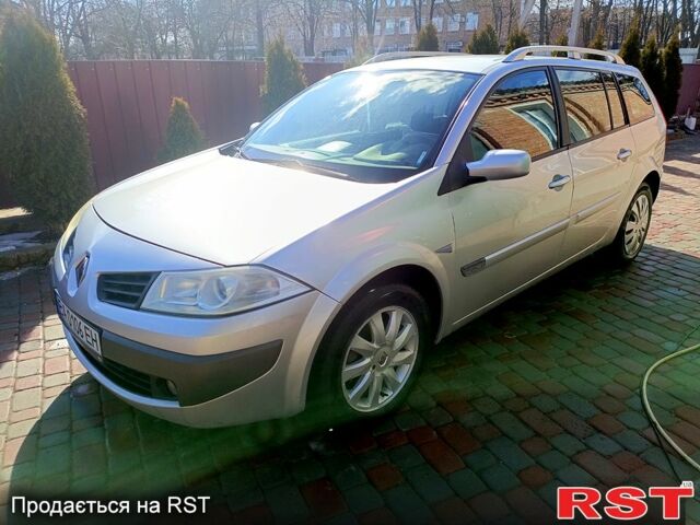 Серый Рено Меган, объемом двигателя 2 л и пробегом 200 тыс. км за 3600 $, фото 1 на Automoto.ua