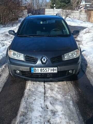 Серый Рено Меган, объемом двигателя 1.6 л и пробегом 190 тыс. км за 4500 $, фото 1 на Automoto.ua