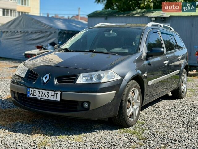 Серый Рено Меган, объемом двигателя 2 л и пробегом 299 тыс. км за 4999 $, фото 1 на Automoto.ua