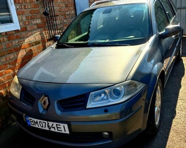 Сірий Рено Меган, об'ємом двигуна 1.6 л та пробігом 215 тис. км за 5100 $, фото 1 на Automoto.ua