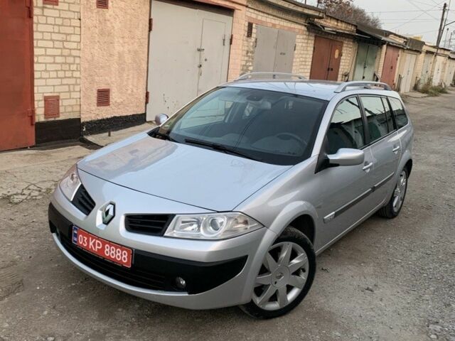 Сірий Рено Меган, об'ємом двигуна 1.6 л та пробігом 191 тис. км за 6100 $, фото 1 на Automoto.ua