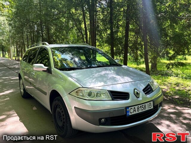 Серый Рено Меган, объемом двигателя 1.6 л и пробегом 160 тыс. км за 3850 $, фото 1 на Automoto.ua