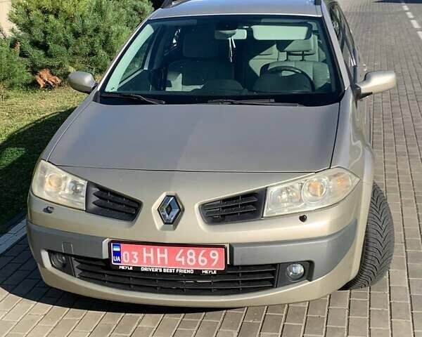 Сірий Рено Меган, об'ємом двигуна 1.6 л та пробігом 191 тис. км за 5600 $, фото 1 на Automoto.ua