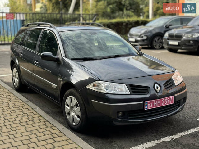 Сірий Рено Меган, об'ємом двигуна 1.6 л та пробігом 205 тис. км за 5800 $, фото 1 на Automoto.ua